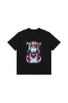 Streamlined Tee 100% Cotton Regular Fit with Digital Print and Raised Matte Silicone