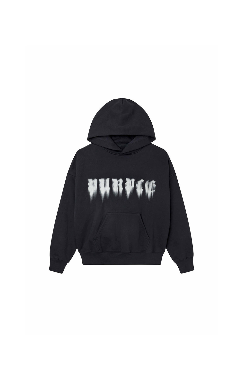 Smudged Gothic Hoodie