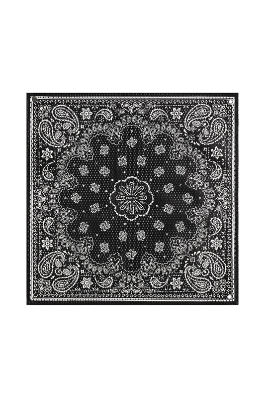 Paisley Leather Bandana