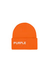 P921 ACRYLIC CUFFED BEANIE - Orange