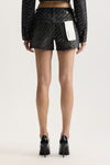 Logo Bling Cut Off Short