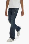 P072 Rinse Coated Double Waist
