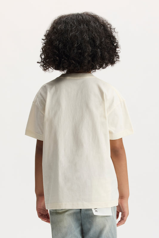 Kids' Inferno Tee in relaxed fit with water print, available in sizes 4-5, 6-7, 8, 10, 12.