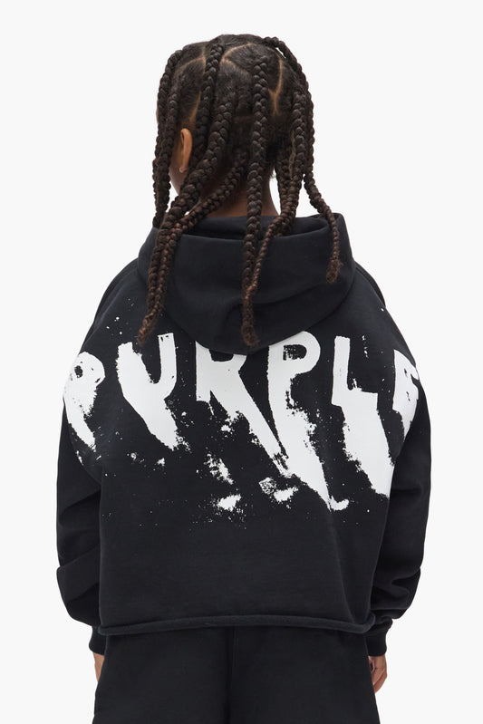 Kids' Painted Wordmark Hoodie