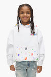 Kids' Painted Monogram Hoodie