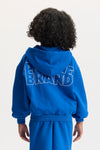 Kids' Stacked Zip Up Hoodie