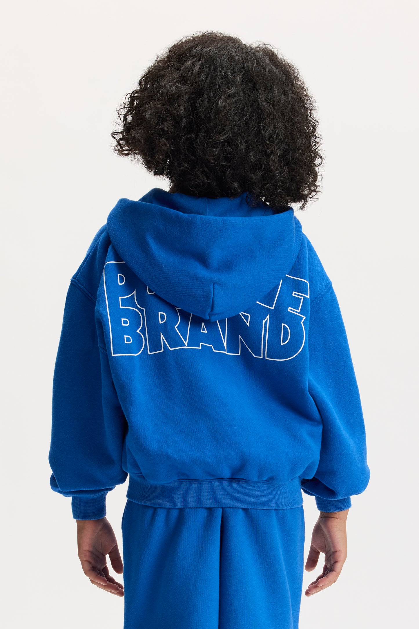 Kids' Stacked Zip Up Hoodie