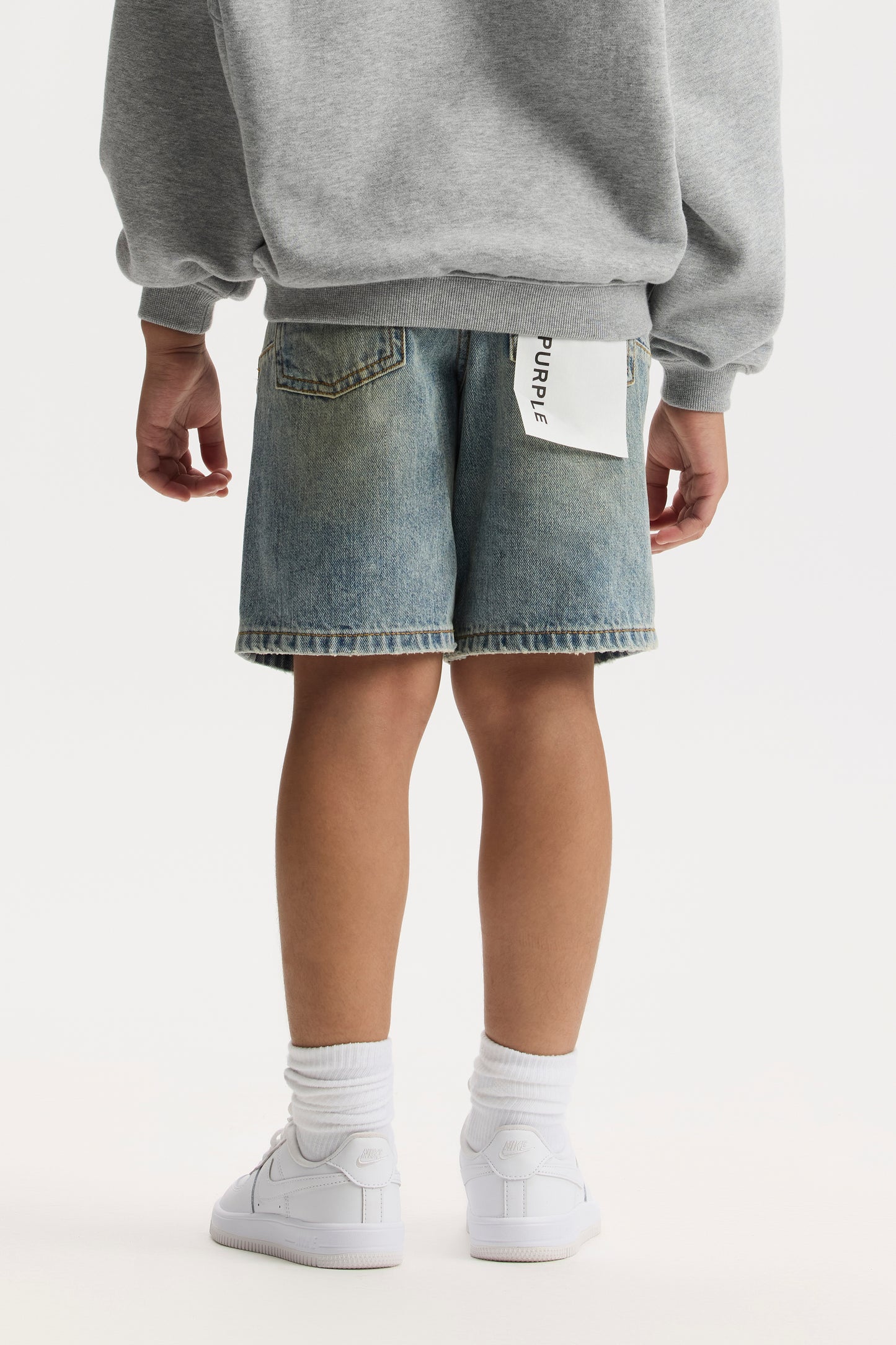 Kids' Faros Rip Patched Shorts