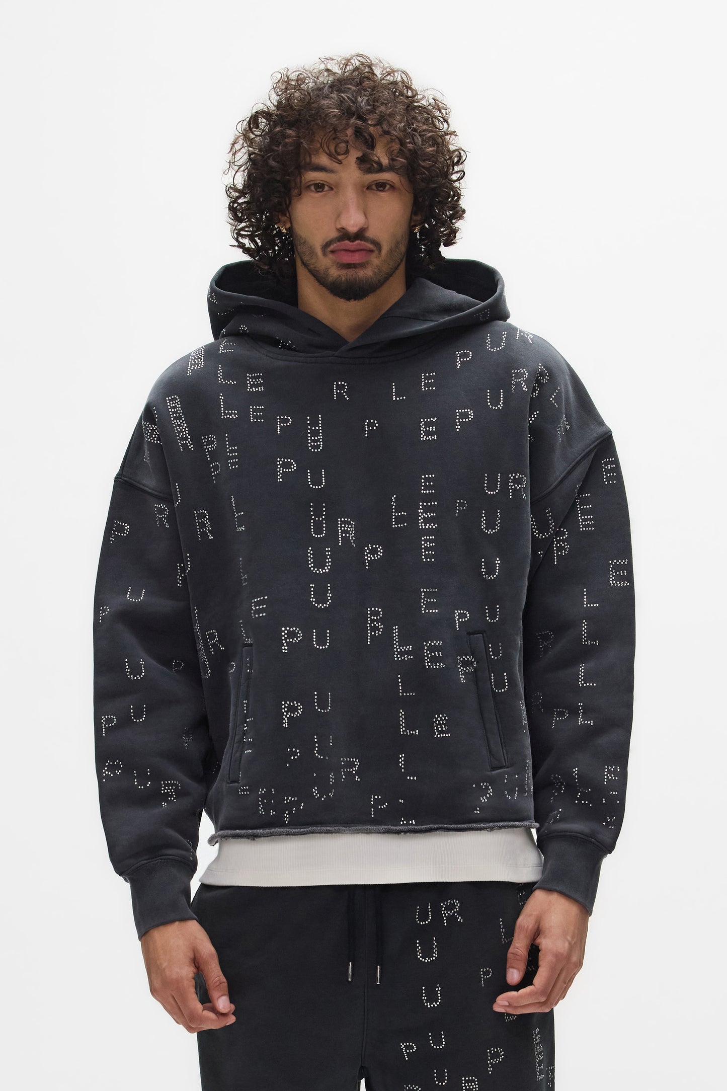 Studded Sequence Hoodie