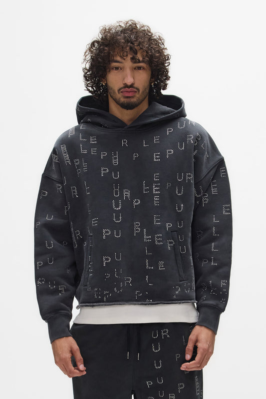 Studded Sequence Hoodie