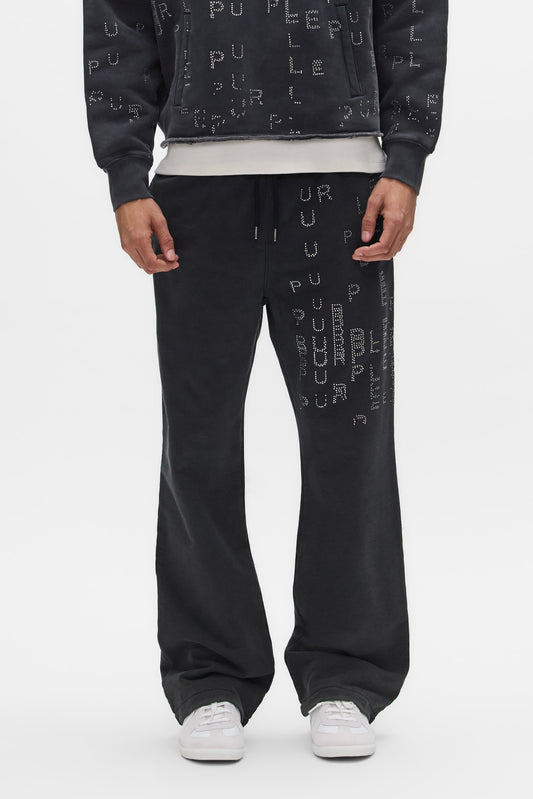 Studded Sequence Sweatpant