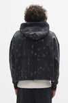 Studded Sequin Hoodie
