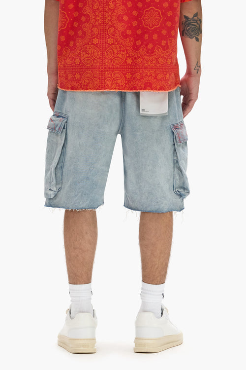 Bandana Cargo Shorts