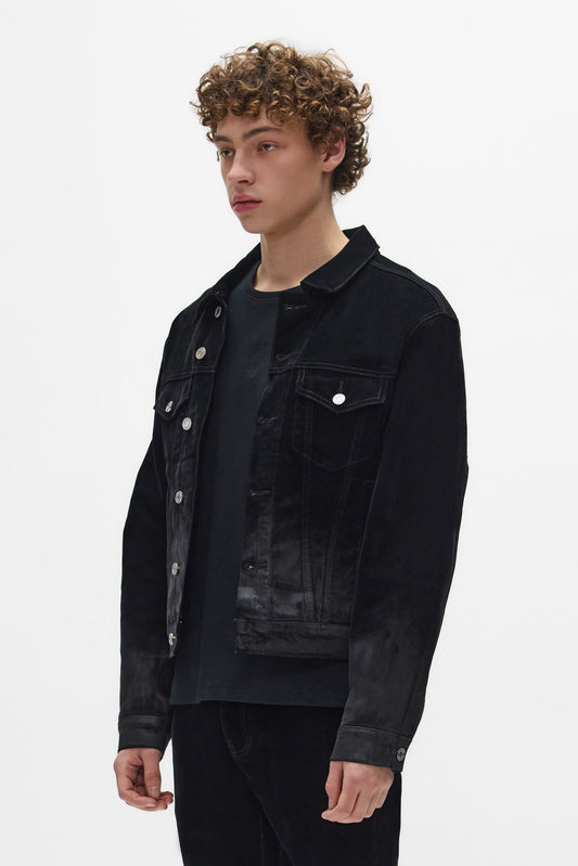 Flock Dipped Jacket
