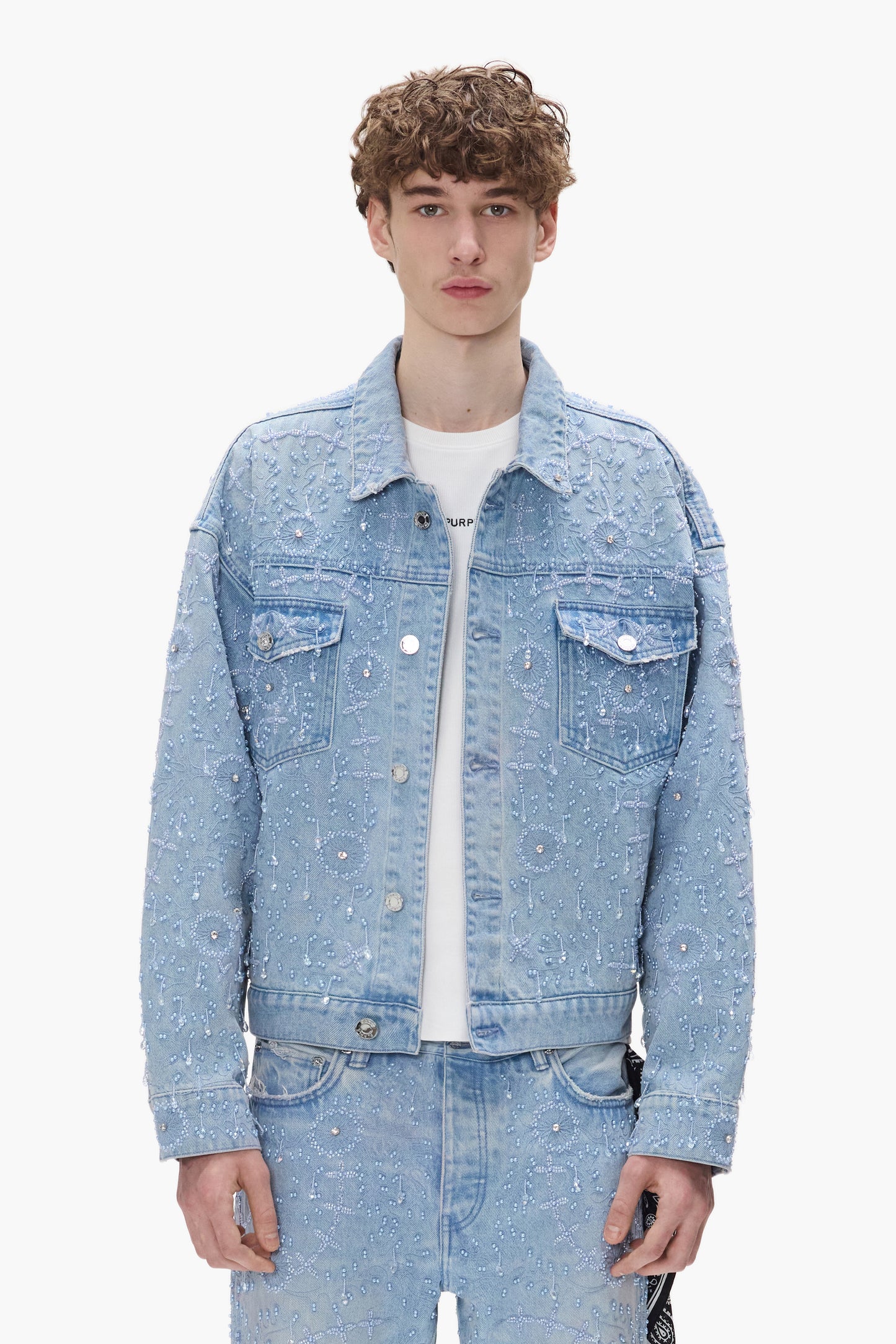 Embellished Trucker Jacket