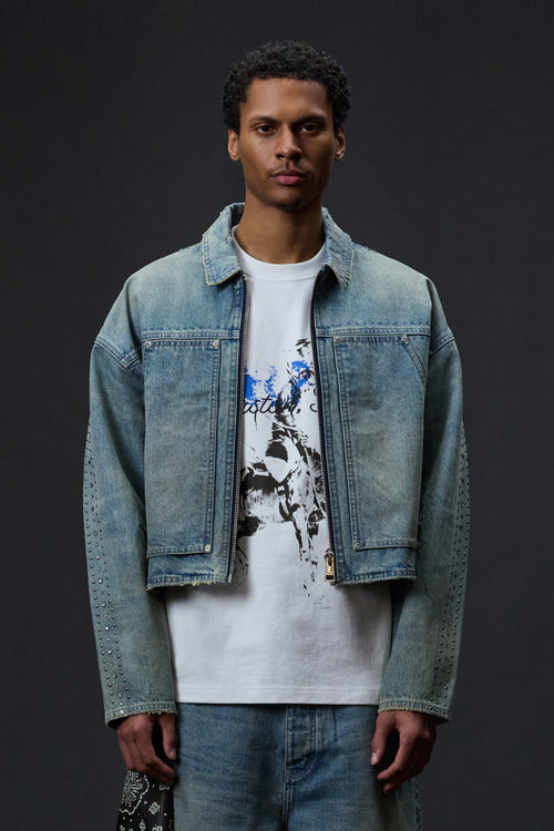 Embellished Carpenter Jacket