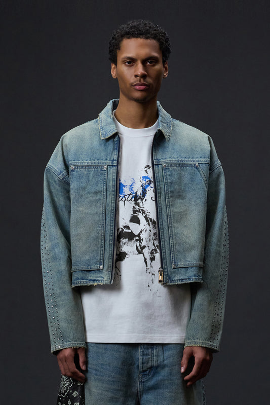 Embellished Carpenter Jacket