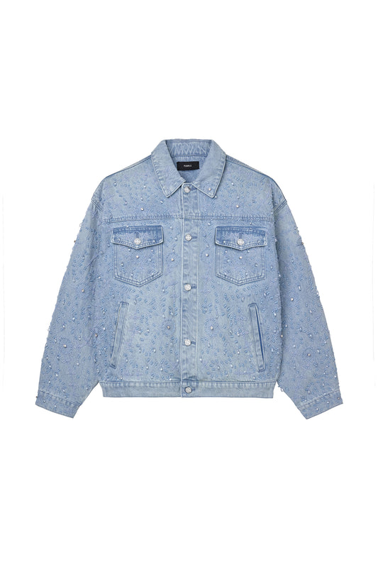 Embellished Trucker Jacket