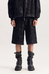 P070 Mesh Embellishment Short