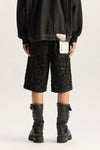 P070 Mesh Embellishment Short