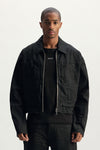 Black Raw Carpenter Jacket