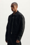 Black Raw Carpenter Jacket