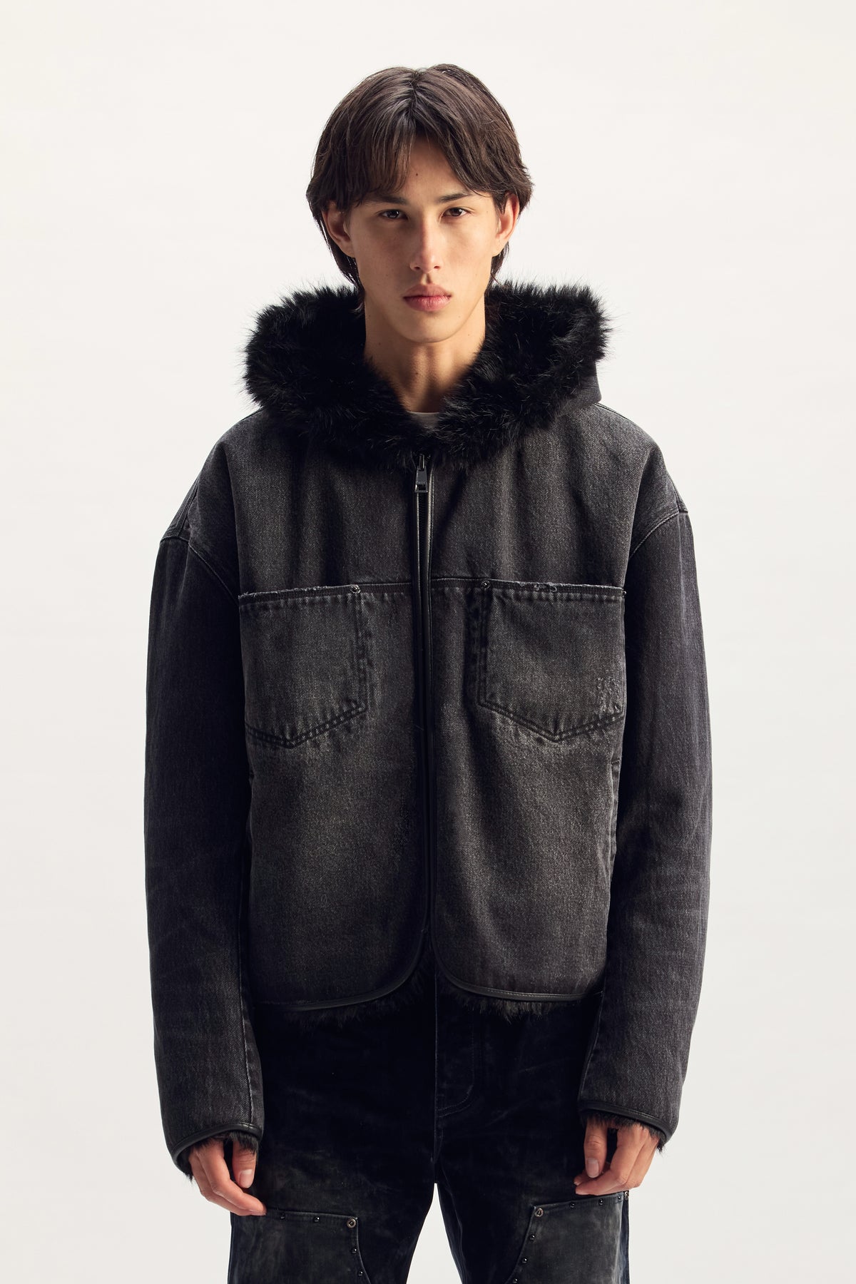 Reversible Hooded Jacket