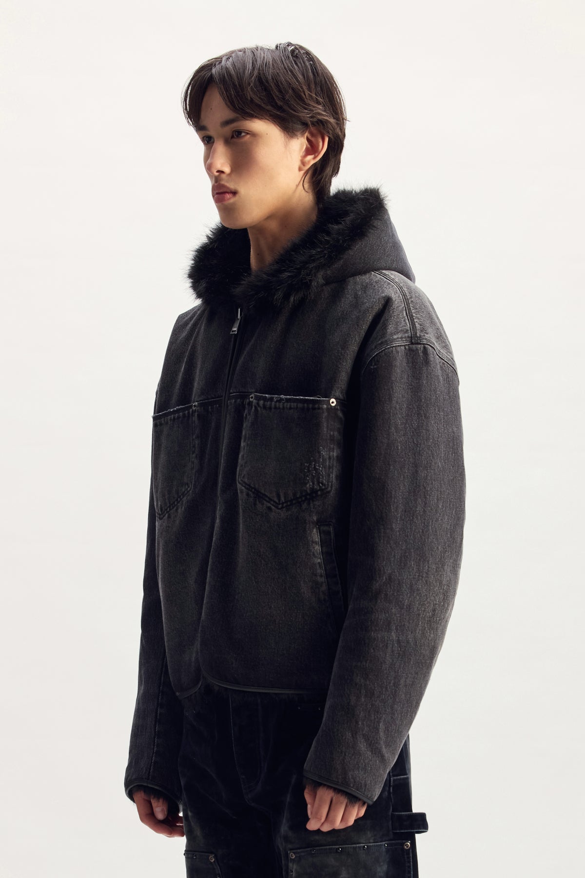 Reversible Hooded Jacket