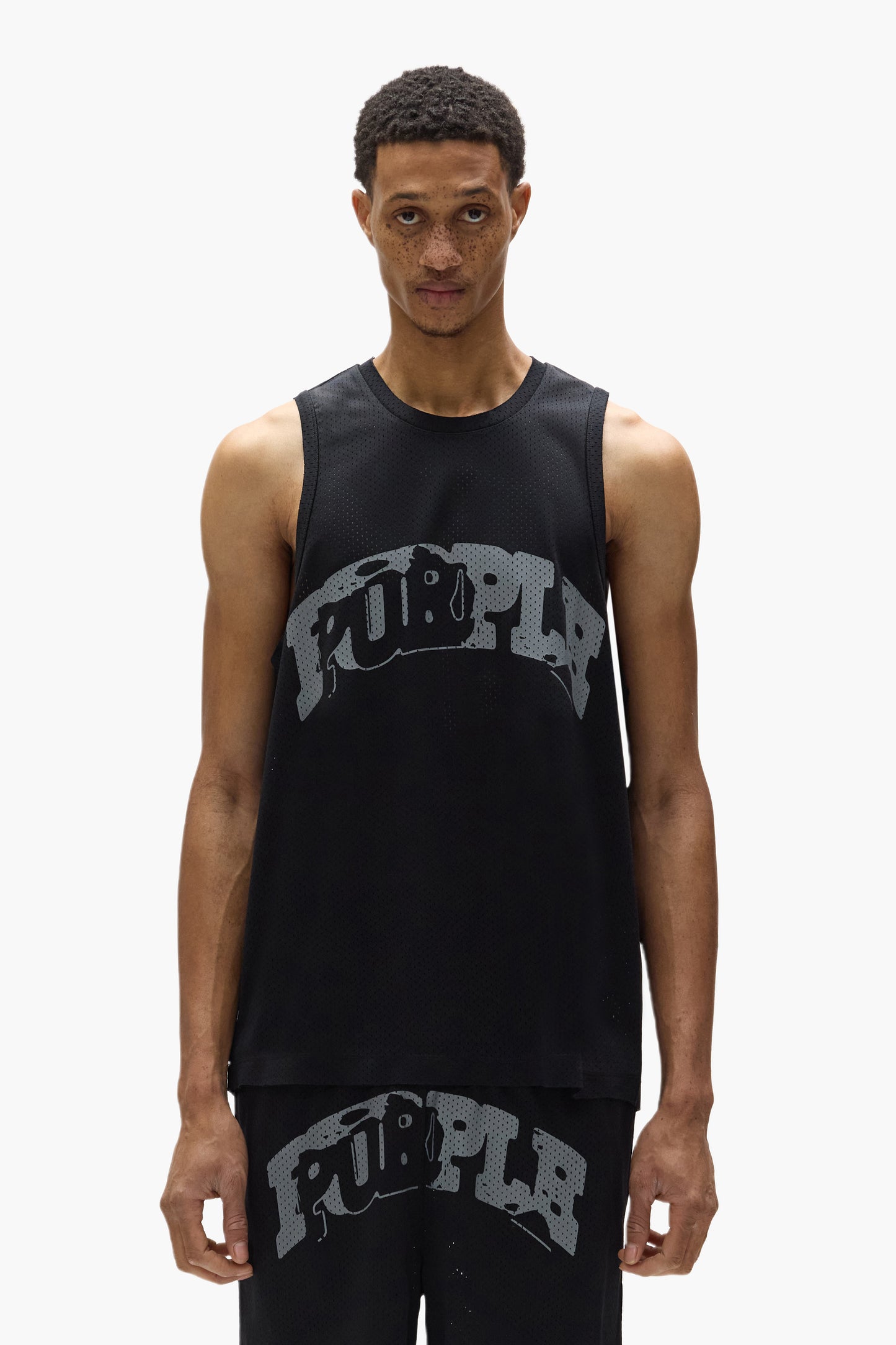 Slab Mesh Tank Top