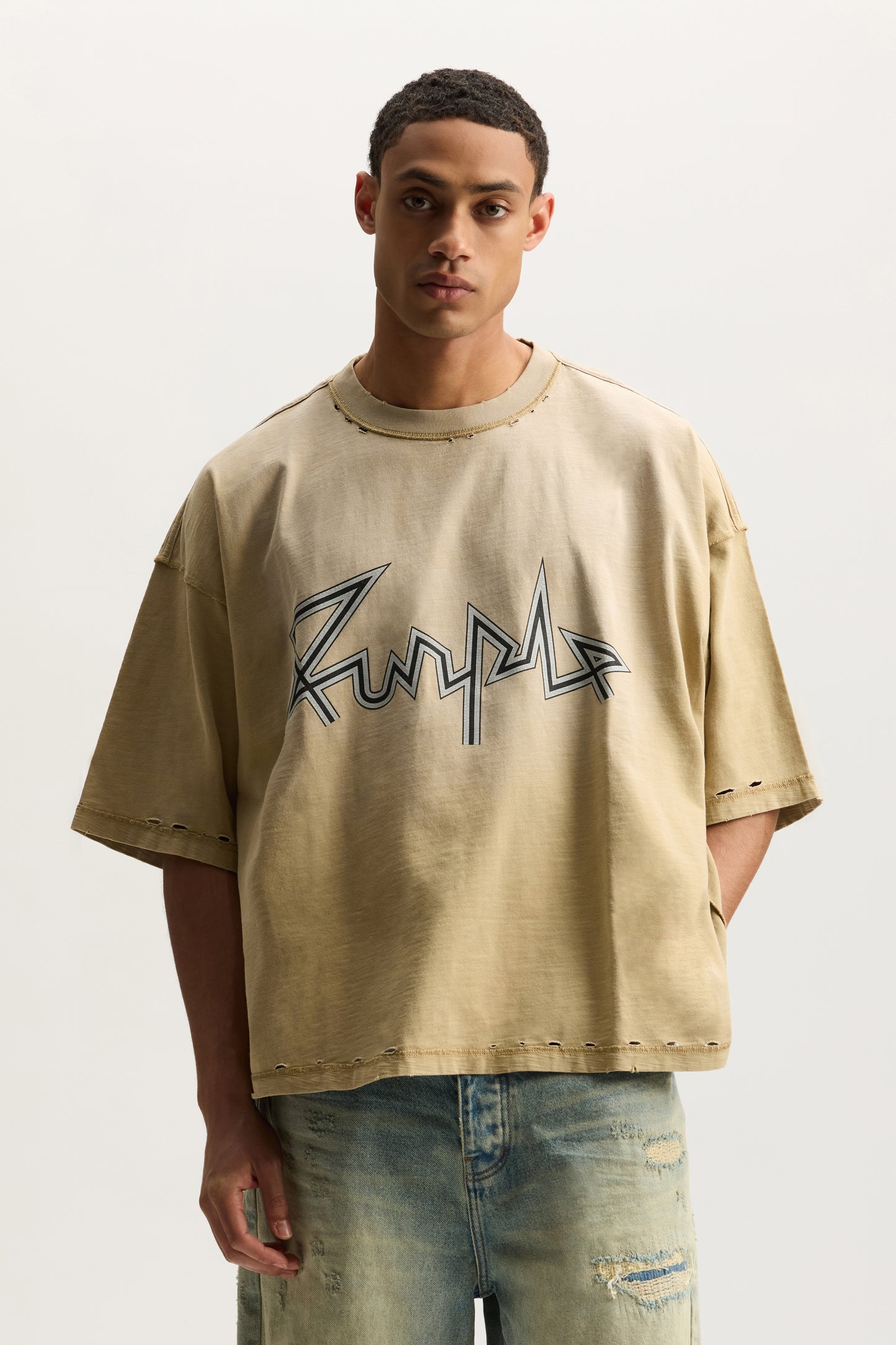 Voltage Script Tee
