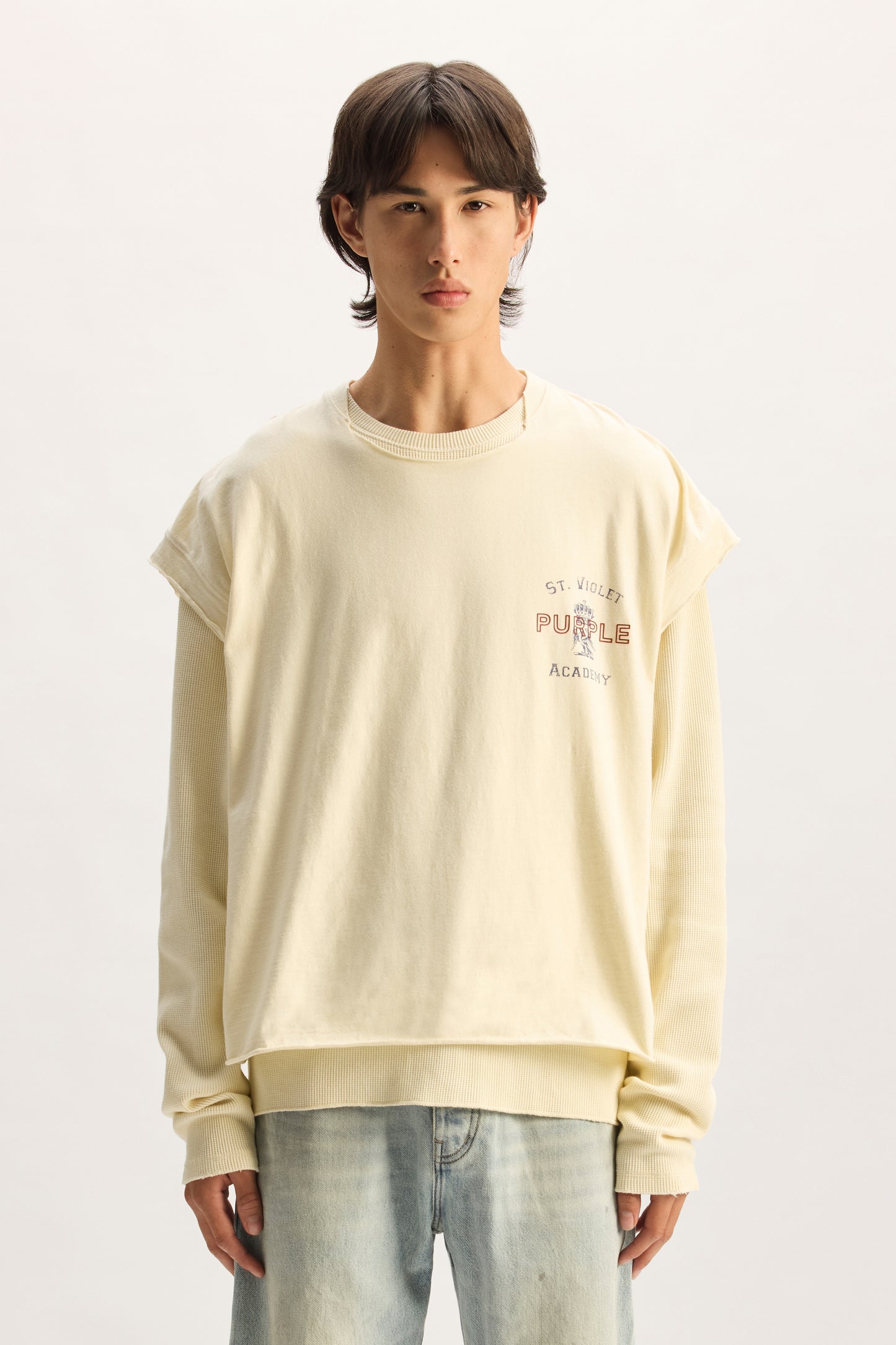St. Violet Double Layer Tee