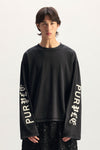 Half & Half Wide Long Sleeve