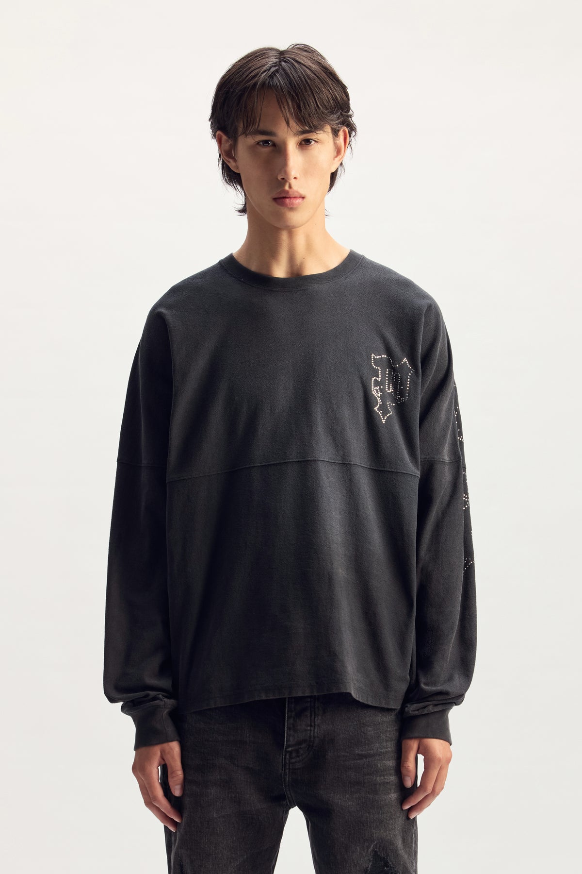 Jumbo Gothic Crystal Long Sleeve