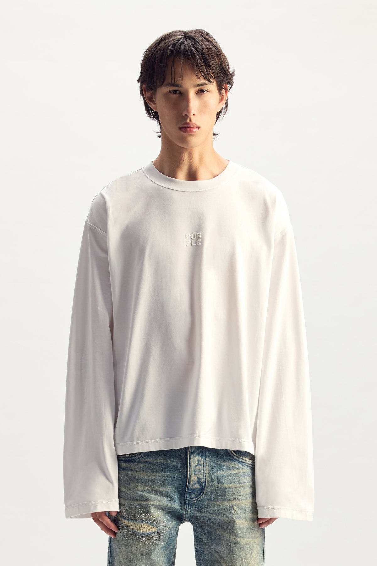 Stacked Wordmark Long Sleeve