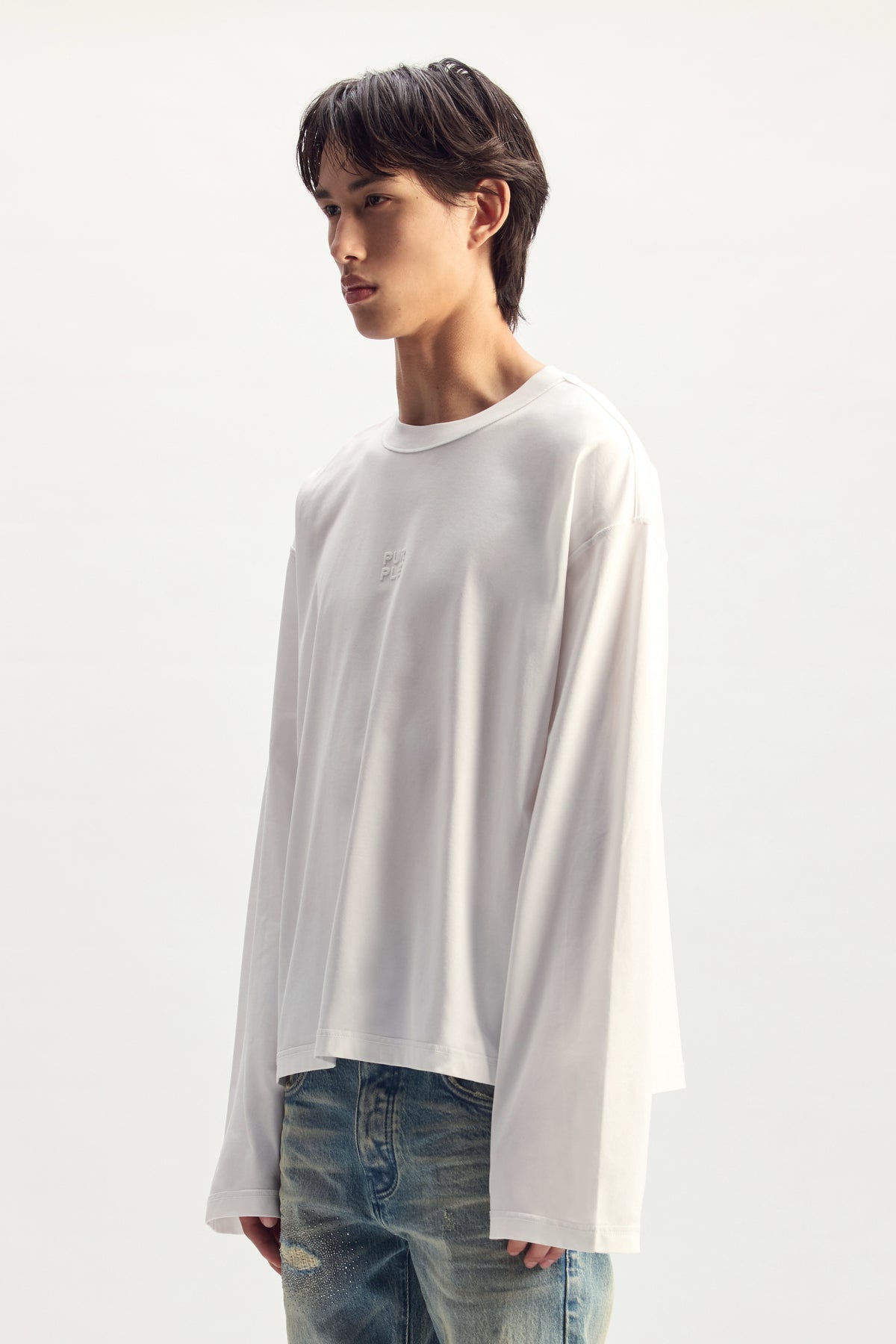Stacked Wordmark Long Sleeve