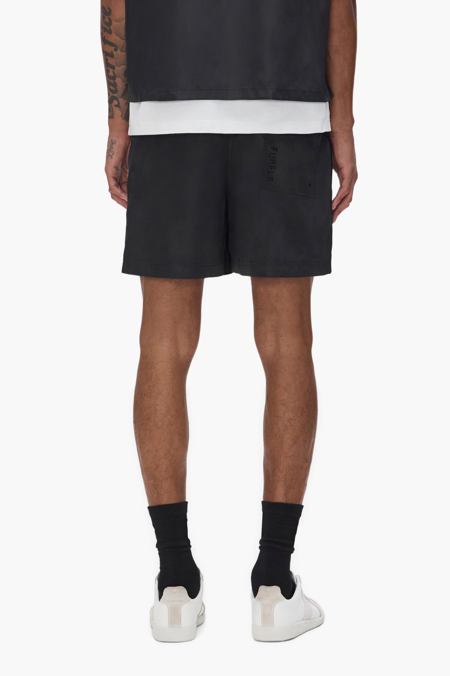 Wordmark Outline Swim Short