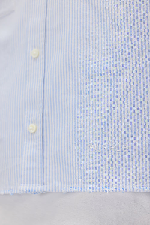 Cropped Poplin Shirt