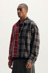 Two Tone Flannel Shirt