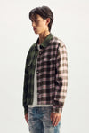 Gothic Wordmark Plaid Shirt