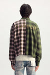 Gothic Wordmark Plaid Shirt