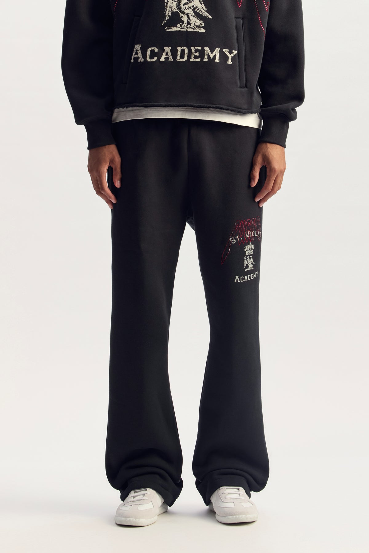 St Violet Stripe Sweatpant