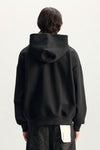 Split Zip Up Hoodie