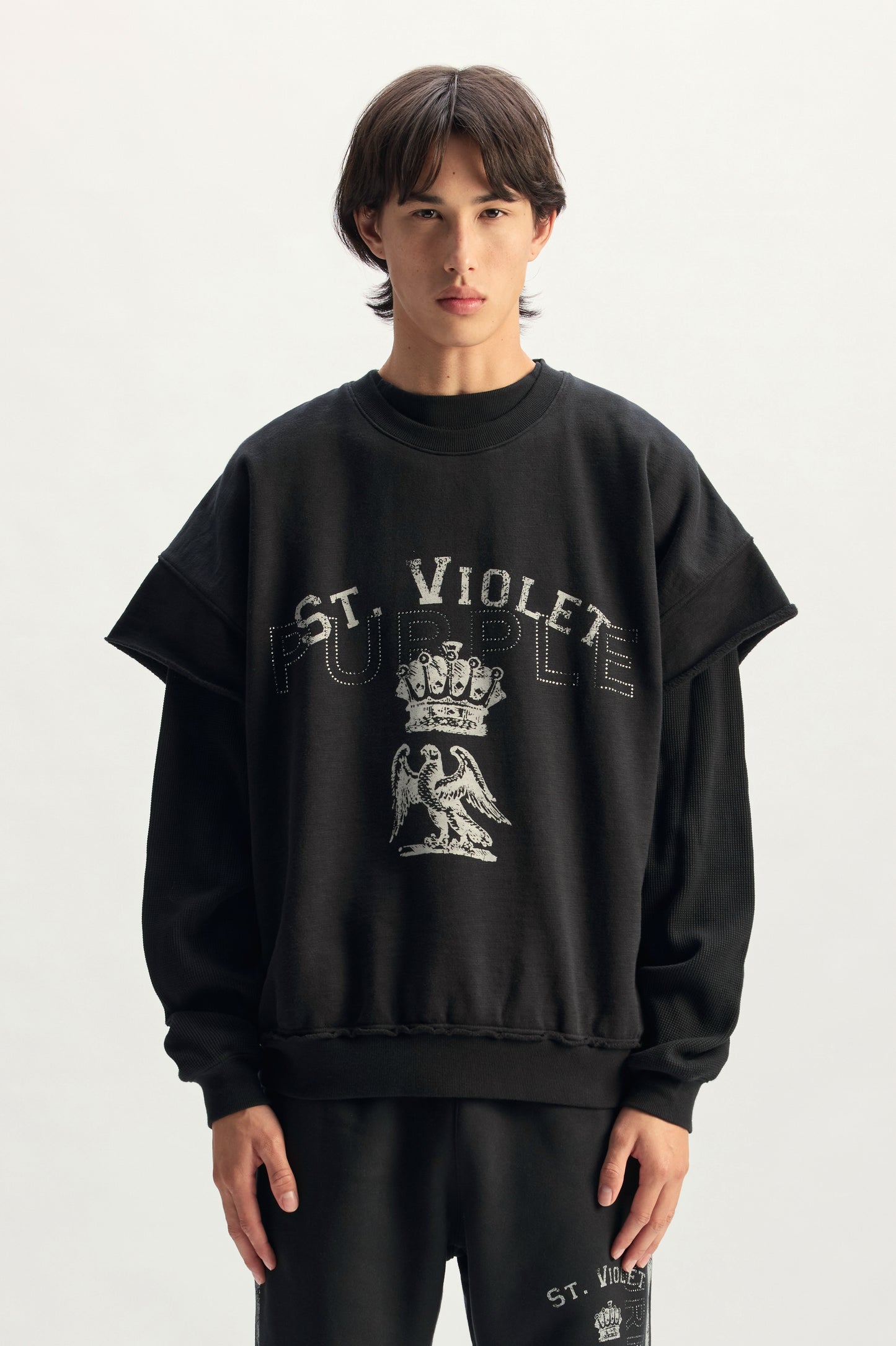 St. Violet Crystals Muscle Tee