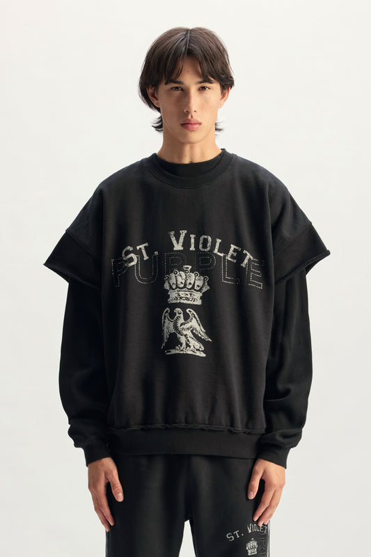 St. Violet Crystals Muscle Tee