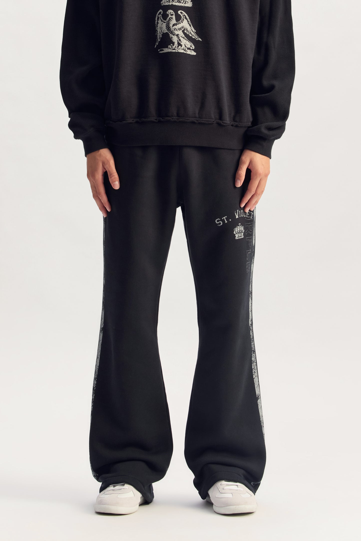 St. Violet Stripe Sweatpant
