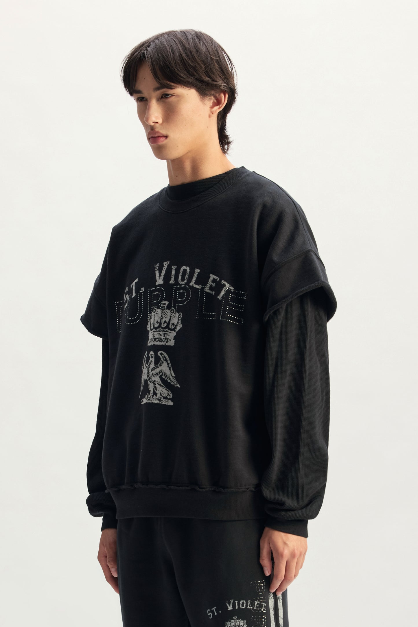St. Violet Crystals Muscle Tee