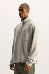 St. Violet Half Zip Sweater