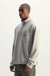 St. Violet Half Zip Sweater