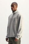 St. Violet Half Zip Sweater