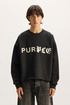 Half & Half Crewneck Sweater